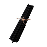 Maxbell 2x100x Reed Diffuser Sticks Fiber Reed Diffuser Sticks for Bedroom SPA Kitchen Black