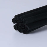 Maxbell 2x100x Reed Diffuser Sticks Fiber Reed Diffuser Sticks for Bedroom SPA Kitchen Black