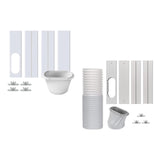 Maxbell Portable Air Conditioner Window Set Exhaust Hose Replacement  Style A