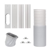Maxbell Portable Air Conditioner Window Set Exhaust Hose Replacement  Style D