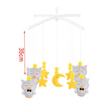 Crib Hanging Toys Activity Toys Cute Nursery Mobiles for Pram Pushchair Crib Style A