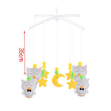 Crib Hanging Toys Activity Toys Cute Nursery Mobiles for Pram Pushchair Crib Style C