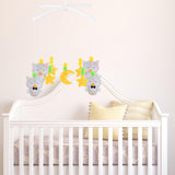 Crib Hanging Toys Activity Toys Cute Nursery Mobiles for Pram Pushchair Crib Style C