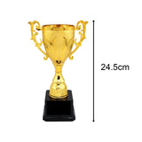 Maxbell Award Trophies Kids Small Trophies for Sports Football Soccer Baseball Decor 24.5cm