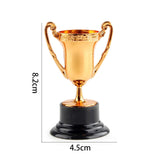 Maxbell 10Pcs Reward Prize Small Award Trophies for Competition Decorations Argent