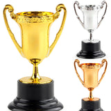 Maxbell 10Pcs Reward Prize Small Award Trophies for Competition Decorations Copper