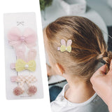 3x Girls Hair Clips Cute Headwear Hair Accessories for Kids Children Infants
