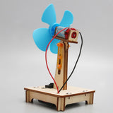 DIY Fan Motor Model Toy Electric Fan Motor for Kids Beginners Boys and Girls