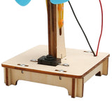DIY Fan Motor Model Toy Electric Fan Motor for Kids Beginners Boys and Girls