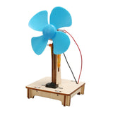 DIY Fan Motor Model Toy Electric Fan Motor for Kids Beginners Boys and Girls