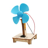 DIY Fan Motor Model Toy Electric Fan Motor for Kids Beginners Boys and Girls