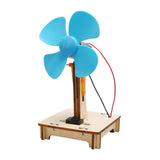 DIY Fan Motor Model Toy Electric Fan Motor for Kids Beginners Boys and Girls