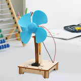 DIY Fan Motor Model Toy Electric Fan Motor for Kids Beginners Boys and Girls
