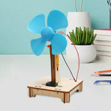 DIY Fan Motor Model Toy Electric Fan Motor for Kids Beginners Boys and Girls
