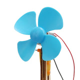 DIY Fan Motor Model Toy Electric Fan Motor for Kids Beginners Boys and Girls