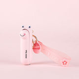 Maxbell Maxbell Keychain Fan Portable Mini Fan USB Pocket Fan for Home Outdoor Sports Travel Pink Rabbit