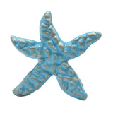 Maxbell Cabinet Knobs Easy Installation Kitchen Cabinet Farmhouse Drawer Pull Handle Sea Stars Blue