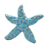 Maxbell Cabinet Knobs Easy Installation Kitchen Cabinet Farmhouse Drawer Pull Handle Sea Stars Blue