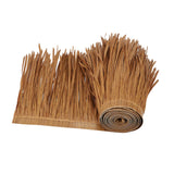 Maxbell 2xStraw Roof Thatch Simulation Durable Panel Palm Thatch Roll for Garden Patio A