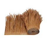 Maxbell 2xStraw Roof Thatch Simulation Durable Panel Palm Thatch Roll for Garden Patio A