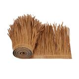 Maxbell 2xStraw Roof Thatch Simulation Durable Panel Palm Thatch Roll for Garden Patio A