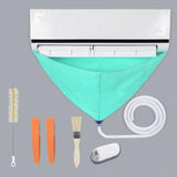 Maxbell AC Washing Clean Bag Protector Cover AC Cover Air Conditioner Cleaning Cover Set B
