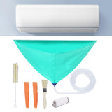 Maxbell AC Washing Clean Bag Protector Cover AC Cover Air Conditioner Cleaning Cover Set B