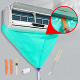Maxbell AC Washing Clean Bag Protector Cover AC Cover Air Conditioner Cleaning Cover Set B