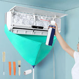 Maxbell AC Washing Clean Bag Protector Cover AC Cover Air Conditioner Cleaning Cover Set B