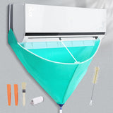 Maxbell AC Washing Clean Bag Protector Cover AC Cover Air Conditioner Cleaning Cover Set B