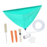 Maxbell AC Washing Clean Bag Protector Cover AC Cover Air Conditioner Cleaning Cover Set C