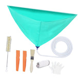 Maxbell AC Washing Clean Bag Protector Cover AC Cover Air Conditioner Cleaning Cover Set C