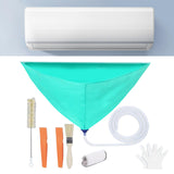 Maxbell AC Washing Clean Bag Protector Cover AC Cover Air Conditioner Cleaning Cover Set C