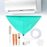 Maxbell AC Washing Clean Bag Protector Cover AC Cover Air Conditioner Cleaning Cover Set C