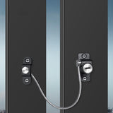 Window Restrictor Locks Anti with Keys Security for Drawer Public Home