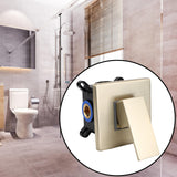 Maxbell Shower Mixing Valve Dark Shower Bathroom Single Function Shower Handle Valve Gold