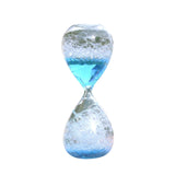 Maxbell 2xBubble Singing Hourglass Handmade Sand Timer Birthday Present for Lover Kids blue