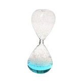Maxbell 2xBubble Singing Hourglass Handmade Sand Timer Birthday Present for Lover Kids blue