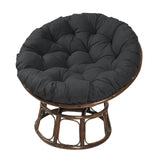 Maxbell 2xHammock Chair Cushion Hanging Egg Chair Cushion for Hanging Baskets Black