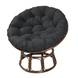 Maxbell 2xHammock Chair Cushion Hanging Egg Chair Cushion for Hanging Baskets Black