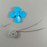 Wind Power Generator Physics Simple Circuit Electrical Lighting Assembly Kit