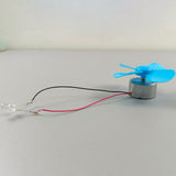 Wind Power Generator Physics Simple Circuit Electrical Lighting Assembly Kit