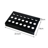 Maxbell 2xIce Cream Cone Stand Decorative Cupcake Baking Rack for Baking Party Cooking 22.5cmx14cmx3cm