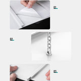 Air Conditioner Deflector Wind Guide Central Air Conditioning Wind Deflector 30x30cm
