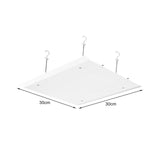 Air Conditioner Deflector Wind Guide Central Air Conditioning Wind Deflector 30x30cm