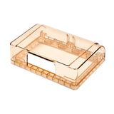 Socket Waterproof Box 118 Type Outlet Cover for Home Improvement Office 1Pcs Light Brown