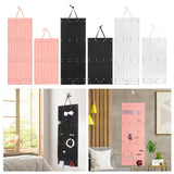 Hair Accessory Organizer Ribbons Hair Clips Hanger for Collection Organizing Pink 104cmx38cm
