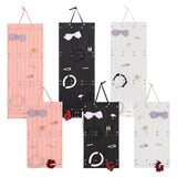 Hair Accessory Organizer Ribbons Hair Clips Hanger for Collection Organizing Pink 104cmx38cm