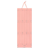 Hair Accessory Organizer Ribbons Hair Clips Hanger for Collection Organizing Pink 104cmx38cm