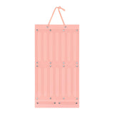 Hair Accessory Organizer Ribbons Hair Clips Hanger for Collection Organizing Pink 66cmx35cm